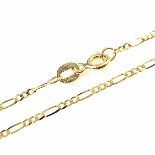 10KT Solid Yellow Gold Chain Necklace 
