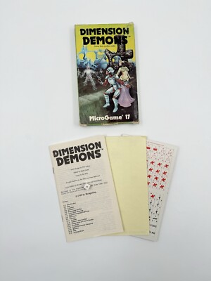 Dimension Demons Microgame 17 Metagaming Fantasy Rollenspiel Strategie Spiel