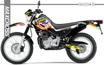 YAMAHA SEROW 250 XT250X XT250 2005 - 2024 MAXCROSS GRAPHICS KIT