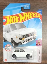 Hot Wheels 2022 #141 - Costom ‘70 Honda N600 (White)