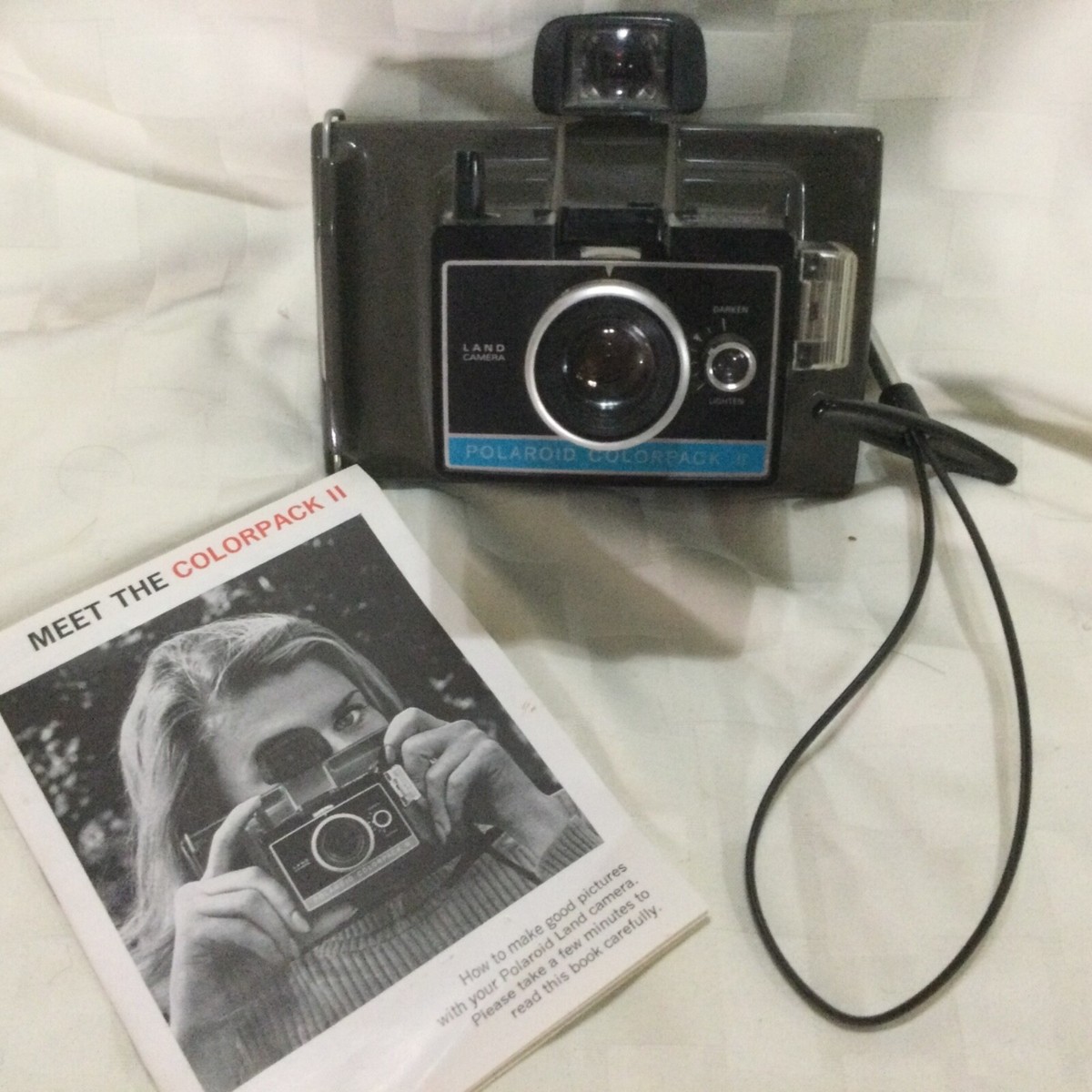 Appareil Photo Polaroid Colorpack II Vintage - Avec Carte D'instructions Kalimar