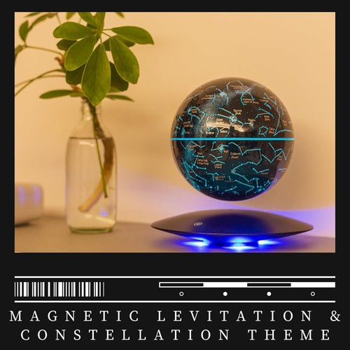 Magnetic Levitation Floating Globe Levitation LED Earth Floating Light Art Decor - Picture 6 of 10