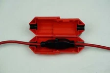 Red CordSafe Electrical Cord Lock Connector Protector Safe Water Resistant