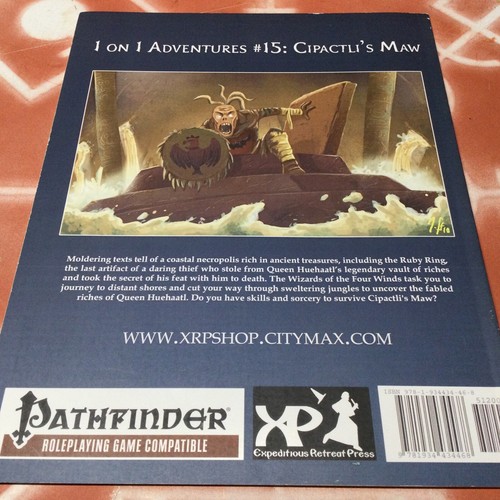 Cipactli’s Maw ~ 1 On 1 Adventures #15 ~ Pathfinder Adventure Modul - Bild 2 von 2