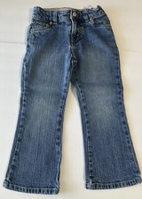 Levi's Bootcut Denim Jeans w/ Adjustable Waist - Little Girls Size 4 reg