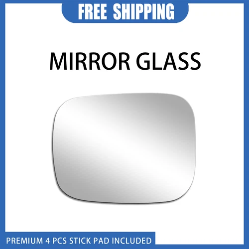 Outside Mirror Glass Driver Left Side For 2007-2014 Volvo XC90 Flat Adhesive