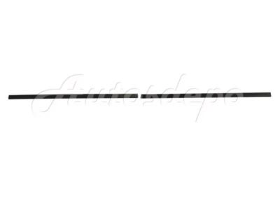 For BMW E39 528i 540 Wagon 1997-2000 DOOR MOULDING FRONT LH & RH BLACK