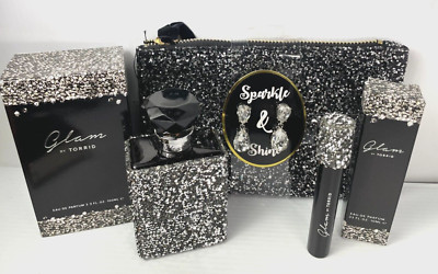 GLAM Full Size+Mini Fragrance by Torrid + Sparkle & Shine Purse Set-PARTY FAVORS