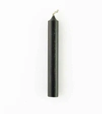 Black Chime Candle 3-3/4 inches ms94