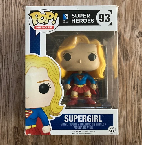 Funko Pop DC Supergirl 93 Vaulted In Box