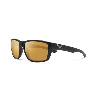 SUNCLOUD Mayor Sunglasses - Matte Black - Sienna