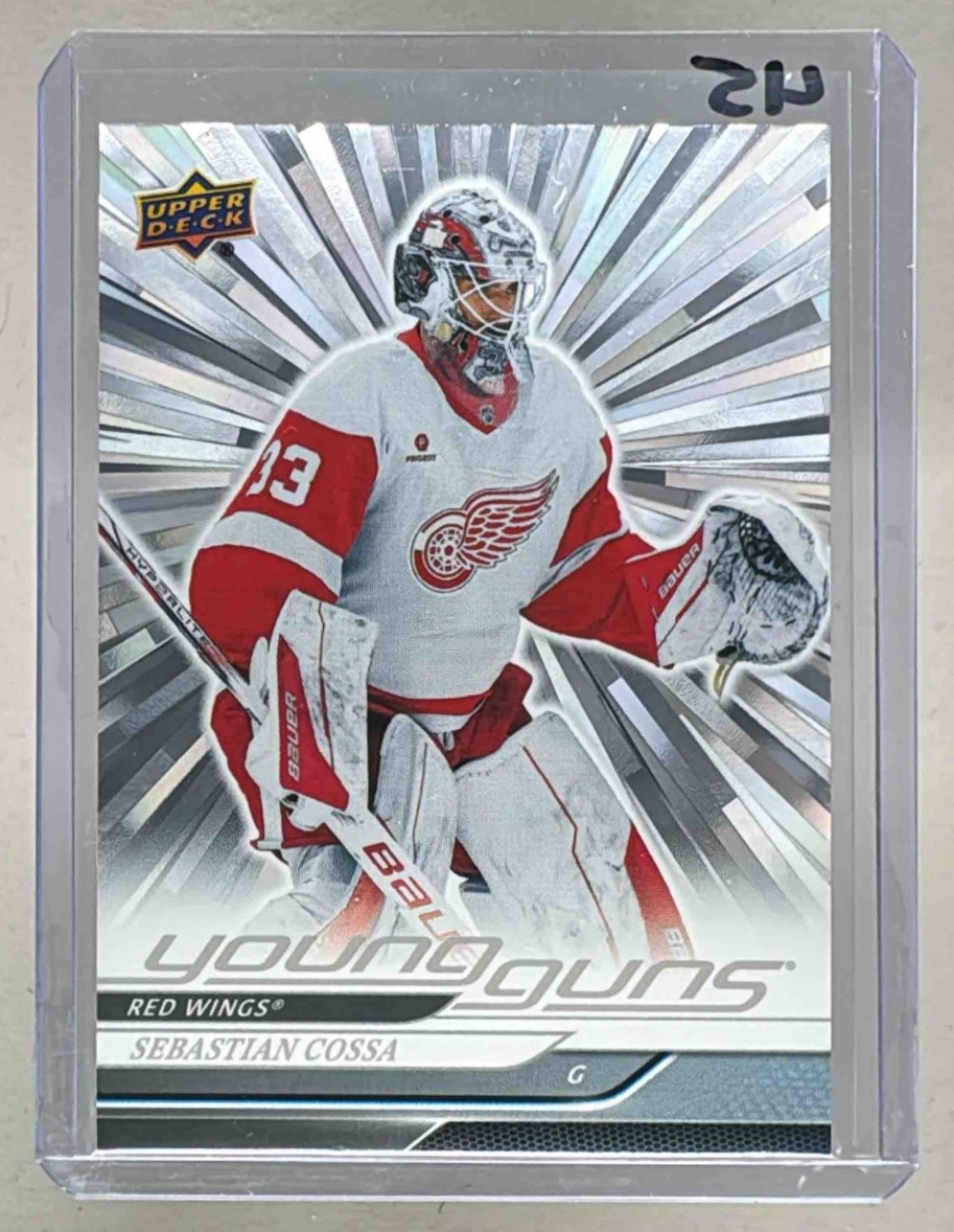 Sebastian Cossa 2024 Upper Deck Extended Series #708 Outburst Young Guns RC