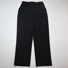 Express 4 Black Editor Straight Ankle Super High Rise Dress Womens Pants