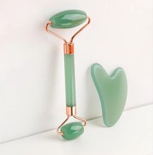 2PCS Gua Sha Facial Massage Stone   Natural Beauty Tool for Face  Body