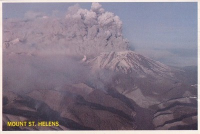 MOUNT ST. HELENS, WASHINGTON ~ GEBRAUCHT ~ VERSCHICKT