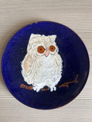 Norman Brumm owl plate