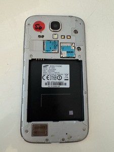 Samsung Galaxy S4 GT I9505 Teilespender Platine Board Ok Display Defekt Weiß
