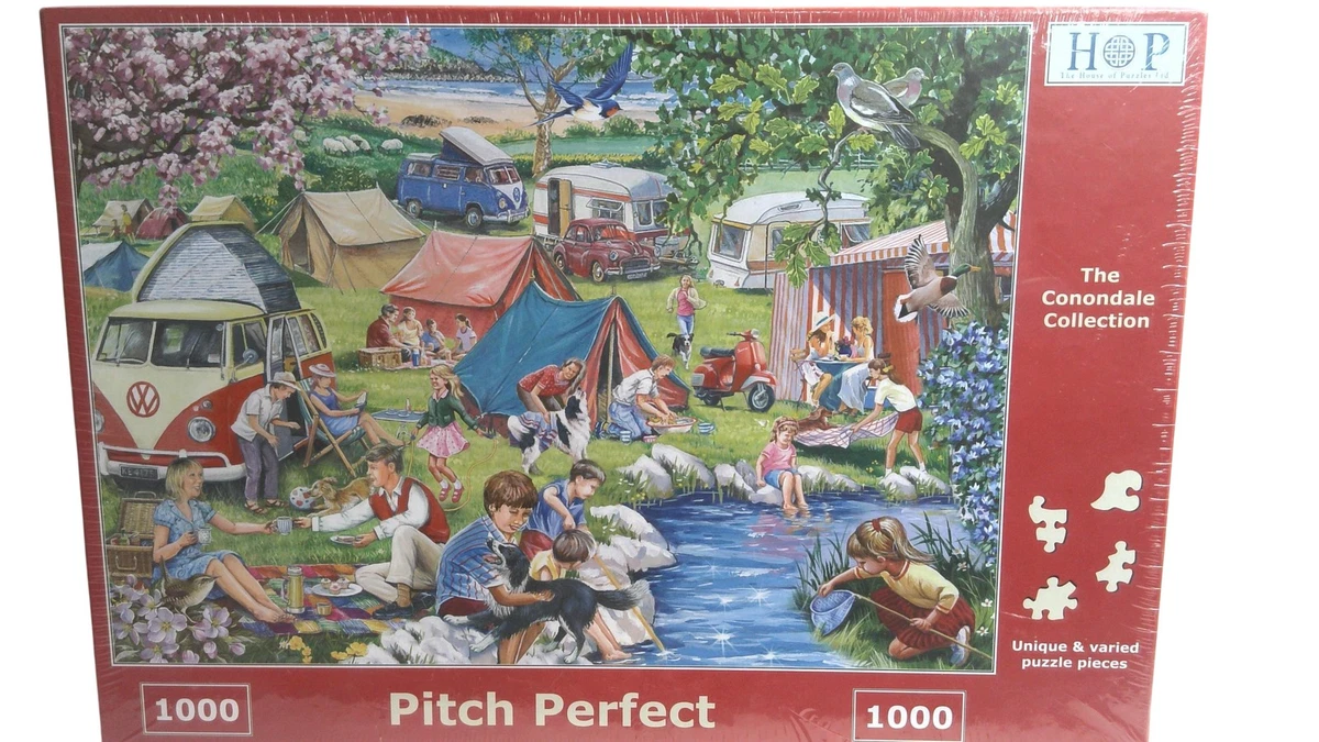 Puzzle 1000 Pezzi The House Of Puzzles - 'Bee Happy!' - Nuovo Luglio 2023 - Dimensioni 48,3 X 68,6 Cm - 2