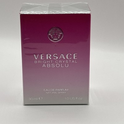 Versace Bright Crystal NEW Absolu Eau De Parfum Natural Spray 1.7oz Authentic
