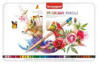 Bruynzeel Expression Kleurpotloden Set Van 36 In Blik Voor Tekenen, (Us Import)