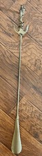 VTG Brass Shoe Horn w/ Nautical Anchor 21  