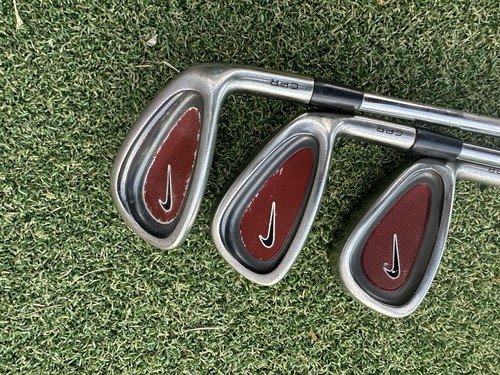 Nike CPR Iron Set 5-9+PW Right Hand Steel Shaft Golf Pride Grips - Picture 7 of 8