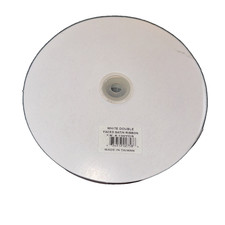 White Double Faced Satin Ribbon 7/8 Inch x 100 Yards