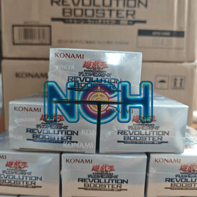 Revolution Booster Toon Witchcrafter Unchained Asian OCG Yugioh RV01 Sealed Box