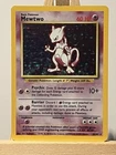 Pokemon TCG Mewtwo 10/102 Base Set Holo Rare English 1999 WOTC 60 HP