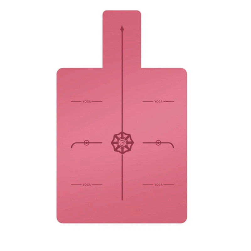 Exercise Mat with Alignment Lines