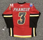 Dion Phaneuf Signed Jersey #3 Calgary Flames Hockey Autograph PSA/DNA