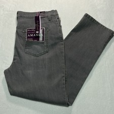 Gloria Vanderbilt Amanda Jeans Womens Size 14 Short NWT Classic Rise Tapered Leg