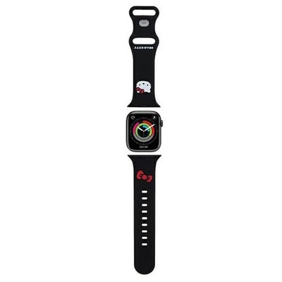 Hello Kitty Apple Watch Armband für 38 / 40 / 41mm Silikon Kitty Head Cover 