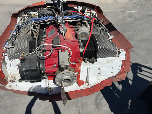 Continental TSIO-520-WB Aircraft Engine- R/H -1,825 SMOH-325 HP -Beech B58TC-FWF