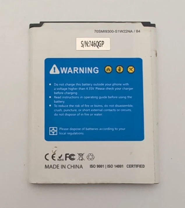 Batería Anker Para Samsung Galaxy S3 I9300 I9305 2200mAh 3.8V OEM Repuesto Foto 3 de 4