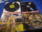 2 Vintage Iron maiden vinyls