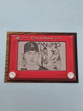 1998 Topps Etch-A-Sketch #ES5 Hideo Nomo Los Angeles Dodgers BASEBALL Card H