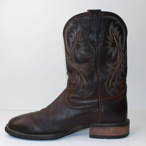 Ariat Western Cowboy Boots (9.5 US) - Image 3 of 4