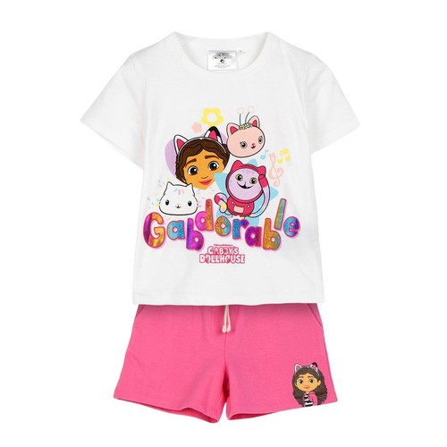 Set Due Pezzi French Terry Gabby?s Dollhouse BIANCO - 5 Anni | FEMMINA CERDà - Picture 1 of 2