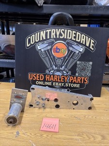 Harley Shovelhead Chopper Open Belt Primary Tensioner Motor Trans Plate Phase 3