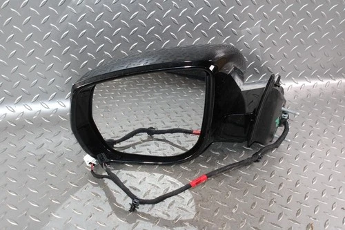 21-23 GRAND CHEROKEE Black Left Driver Side Door Mirror Memory Heated Factory OE