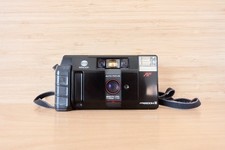 Minolta Freedom III 35mm Point and Shoot Film Camera Tested Working with Case