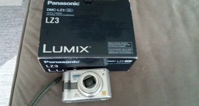 Panasonic LUMIX DMC-LZ3 5.0MP Digital Camera - Silver for sale