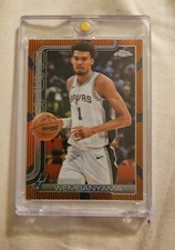 2025-26 Topps Chrome - Victor Wembanyama #221 Basketball Refractor