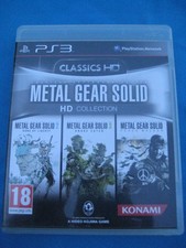 PS3/Metal Gear Solid/ HD Collection /VF/TBE/complet/sans rayures