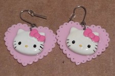 Sanrio Hello Kitty Pink Dangling Earrings