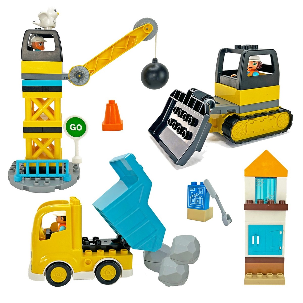 Duplo Truck Tipper Duplo Building Site LEGO DUPLO Construction