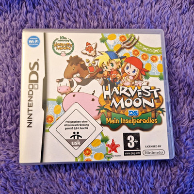 Nintendo DS Harvest Moon: Mein Inselparadies PAL Spiel CIB mit Anleitung
