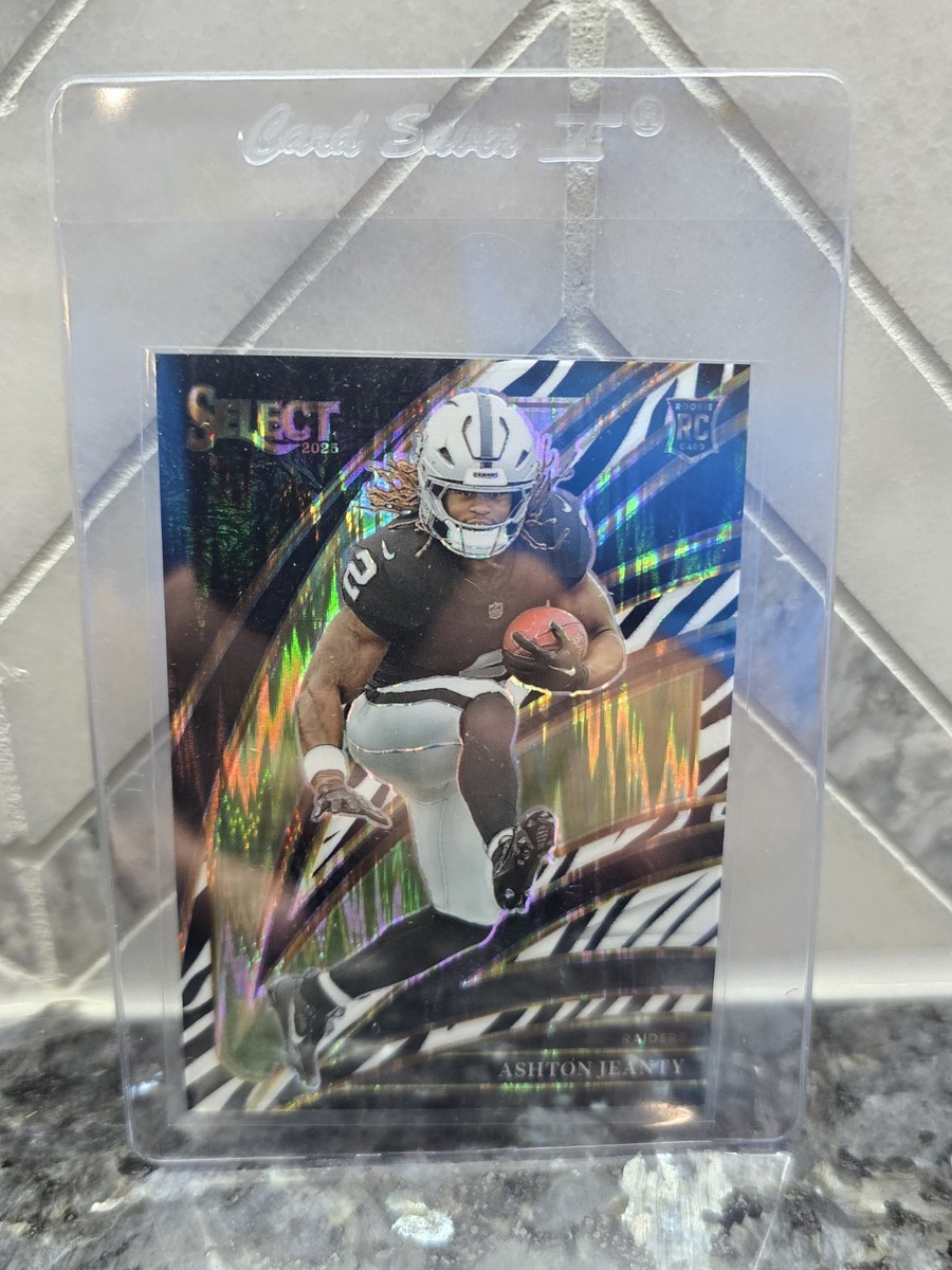 🔥 2025 Panini Select - Club Level Ashton Jeanty #204 Zebra Prizm