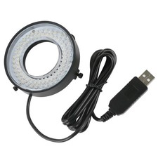 Microscope 72 LED Ring Light USB 5V Adjustable Focus Dimmer Illuminator Lamp j